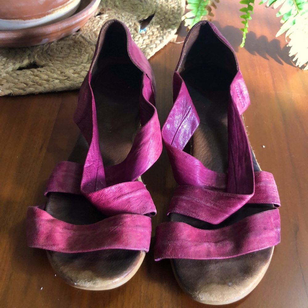 Eric Michael Leather Sandals